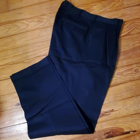 VINTAGE IZOD & Eddie BAUER Pleated Pants Jeans 2 pair 34 - Picture 3 of 8